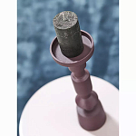 Подсвечник фигурный сливовый Bright Accent 35 см варинант исполнения - 5 | Loft Concept в Краснодаре