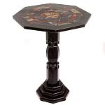 Кофейный стол из натуральных камней Змеевик и Яшма Natural Stone Tables варинант исполнения - 7 | Loft Concept в Краснодаре