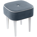 Квадратный мягкий пуф на белых ножках Winton Pouf Square варинант исполнения - 17 | Loft Concept в Краснодаре