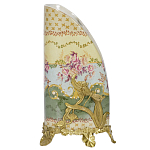 Фарфоровая ваза с бронзовыми элементами Eden Garden варинант исполнения - 1 | Loft Concept в Краснодаре