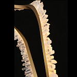 Подвесной светильник с декоративными элементами в виде кристаллов Smooth Shine варинант исполнения - 4 | Loft Concept в Краснодаре