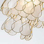 Подвесной светильник с декором из натуральной морской ракушки Iridescent Light варинант исполнения - 6 | Loft Concept в Краснодаре