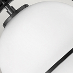 Потолочный светильник с плафоном в форме белого матового шара Hinkley варинант исполнения - 6 | Loft Concept в Краснодаре