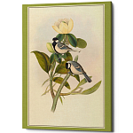 Постер на холсте с изображением птиц Blooming Birds Poster варинант исполнения - 10 | Loft Concept в Краснодаре
