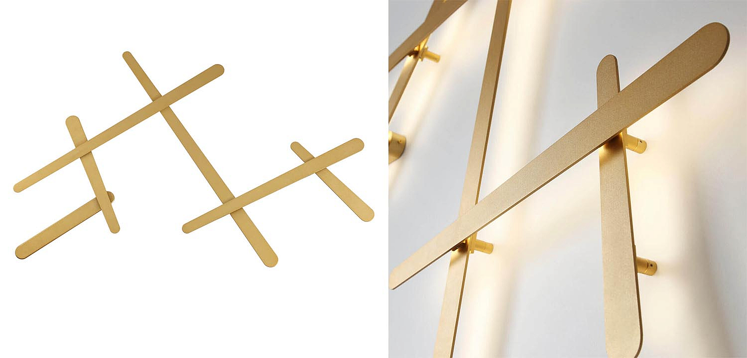 Бра Rolf Gold Labarint Lines - Loft-Concept в Краснодаре