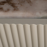 Тумба под телевизор серая с мраморной столешницей Uniqueness Marble варинант исполнения - 4 | Loft Concept в Краснодаре