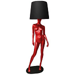 Лампа MANNEQUIN LAMP с абажуром изгибы тела варинант исполнения - 2 | Loft Concept в Краснодаре