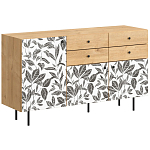 Буфет с принтом на дверцах Elise Cupboard варинант исполнения - 3 | Loft Concept в Краснодаре