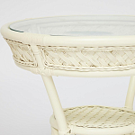 Комплект террасный из ротанга Eloise белый варинант исполнения - 7 | Loft Concept в Краснодаре