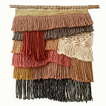 Текстильное Панно с бахромой варинант исполнения - 4 | Loft Concept в Краснодаре