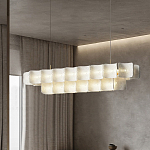 Люстра горизонтальная двухъярусная Chandelier Constant варинант исполнения - 2 | Loft Concept в Краснодаре