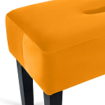 Мягкий  пуф на черных ножках Winton Pouf варинант исполнения - 20 | Loft Concept в Краснодаре