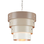 Подвесной светильник фигурный из 4-х широких колец Alternating Rings варинант исполнения - 1 | Loft Concept в Краснодаре