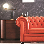 Дизайнерский комод овальной формы с белой столешницей и 4-мя ящиками Gioli варинант исполнения - 3 | Loft Concept в Краснодаре