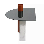 Дизайнерский журнальный стол с рельефным основанием Dutynor варинант исполнения - 1 | Loft Concept в Краснодаре