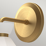 Бра с белым конусным плафоном из стекла Alora Mood варинант исполнения - 6 | Loft Concept в Краснодаре