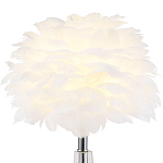 Настольная лампа с перьями Plumage White Table Lamp варинант исполнения - 2 | Loft Concept в Краснодаре