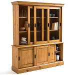 Витрина из массива сосны Cobbett Wood Showcase варинант исполнения - 4 | Loft Concept в Краснодаре