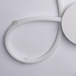 Люстра белого цвета с тремя изогнутыми светодиоидными плафонами Luke Lampco Tracer Lamp варинант исполнения - 3 | Loft Concept в Краснодаре