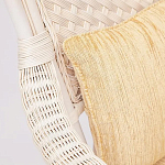 Комплект уличной мебели из ротанга Eloise белый варинант исполнения - 5 | Loft Concept в Краснодаре