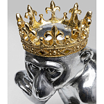 Статуэтка обезьяна в короне серебряная Golden Monkey варинант исполнения - 3 | Loft Concept в Краснодаре