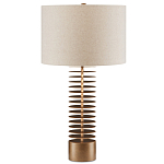 Настольная лампа с корпусом из металлических дисков Skyscraper варинант исполнения - 2 | Loft Concept в Краснодаре