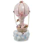 Статуэтка фарфоровая музыкальная Девочка на воздушном шаре Charming Statuette варинант исполнения - 1 | Loft Concept в Краснодаре