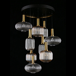 Люстра подвесная Karmelitta Smoky Black варинант исполнения - 3 | Loft Concept в Краснодаре