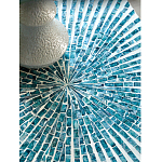 Приставной столик с инкрустацией раковинами устриц Bone Inlay варинант исполнения - 3 | Loft Concept в Краснодаре