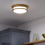 Потолочный светильник с белым матовым стеклянным плафоном в форме перевернутого конуса Hinkley варинант исполнения - 7 | Loft Concept в Краснодаре