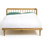 Кровать из массива дуба с пружинным блоком Mateta варинант исполнения - 2 | Loft Concept в Краснодаре