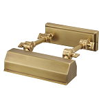 Светильник для картин с призматическим плафоном и двойными регулируемыми шарнирами Elstead Lighting варинант исполнения - 48 | Loft Concept в Краснодаре