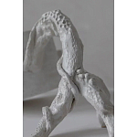 Скульптура «Окаменелый рост», Белый объект варинант исполнения - 3 | Loft Concept в Краснодаре