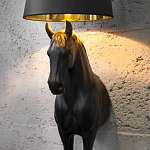 Horse Statue Floor Lamp Большой светильник Черная Лошадь варинант исполнения - 2 | Loft Concept в Краснодаре