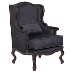 Кресло George Grand Armchair black velour варинант исполнения - 1 | Loft Concept в Краснодаре