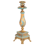 Подсвечник из фарфора с бронзовыми элементами Eden Garden варинант исполнения - 1 | Loft Concept в Краснодаре