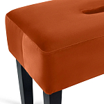 Мягкий  пуф на черных ножках Winton Pouf варинант исполнения - 16 | Loft Concept в Краснодаре