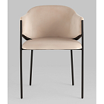 Стул Brace велюр молочный варинант исполнения - 4 | Loft Concept в Краснодаре