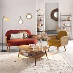 Зеркало из ротанга и сизаля WICKER MIRROR 100 варинант исполнения - 4 | Loft Concept в Краснодаре