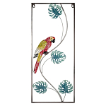 Аксессуар настенный из металла Blank Space Parrot варинант исполнения - 1 | Loft Concept в Краснодаре