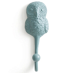 Настенный крючок в виде совы Owl Wall Hook Blue варинант исполнения - 1 | Loft Concept в Краснодаре
