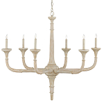 Люстра из дерева в форме подсвечника Coastal Aesthetics варинант исполнения - 1 | Loft Concept в Краснодаре