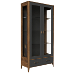 Витрина стеклянная из массива бука Tasteful Furniture варинант исполнения - 1 | Loft Concept в Краснодаре