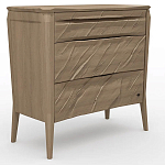 Комод из массива дуба с 3-мя ящиками Tasteful Furniture варинант исполнения - 1 | Loft Concept в Краснодаре