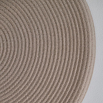 Аксессуар на стену диск с деревянными бусинами Wall Decor Thread Disc  варинант исполнения - 3 | Loft Concept в Краснодаре