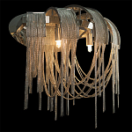 Бра с металиическими цепочками и дугообразными элементами Atlantis Chain варинант исполнения - 6 | Loft Concept в Краснодаре