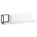 Полка навесная белая открытая Strict Lines  варинант исполнения - 2 | Loft Concept в Краснодаре