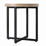 Стол журнальный круглый в стиле лофт Urban Style Space 2 варинант исполнения - 2 | Loft Concept в Краснодаре