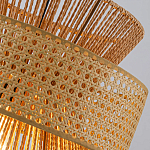 Подвесной светильник с абажуром из натуральных материалов Light Inside the Cell варинант исполнения - 5 | Loft Concept в Краснодаре