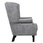 Кресло Charlie Armchair grey velour варинант исполнения - 2 | Loft Concept в Краснодаре